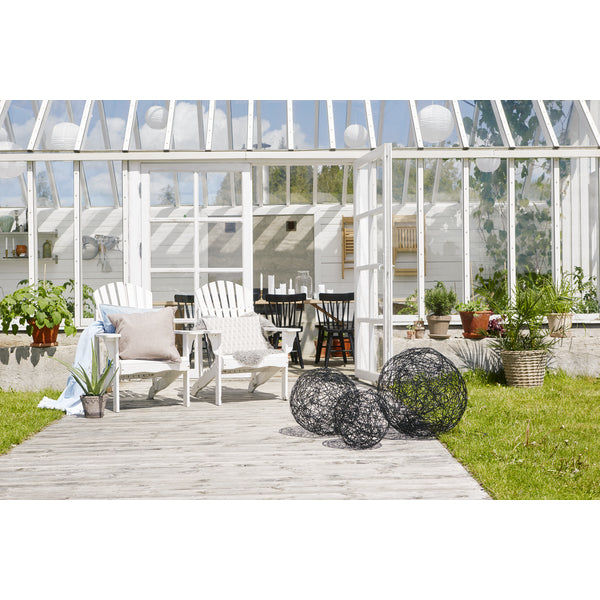 Star Trading LED-Säulenkerze – IP44 – Batteriebetrieb – flackernd, Timer 6/18 h – Weiss – Kunststoff