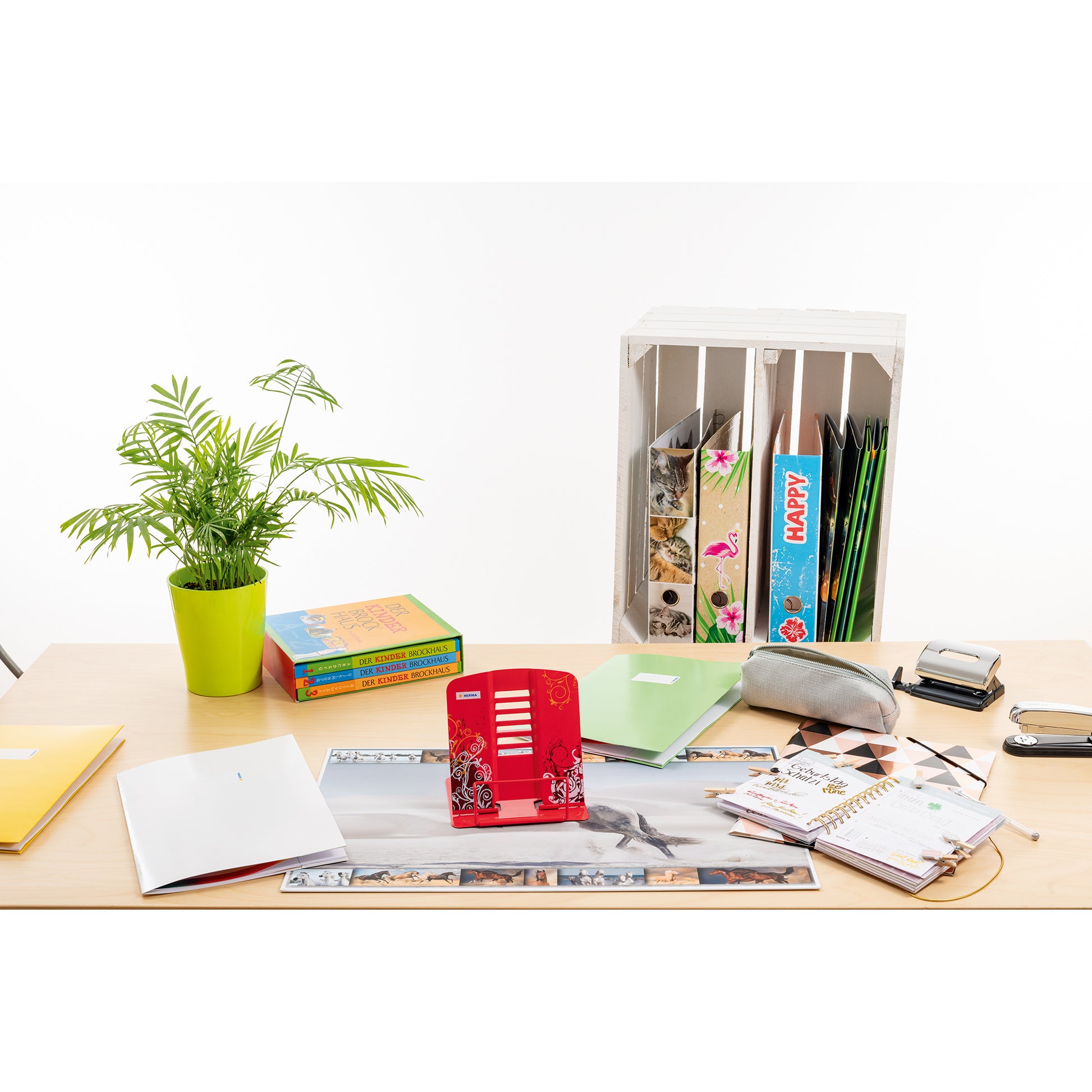 HERMA Stanley – Werkstattwagen, 462 × 889 × 690 mm, gelb, 4 Schubladen, 4 Rollen, abschliessbar