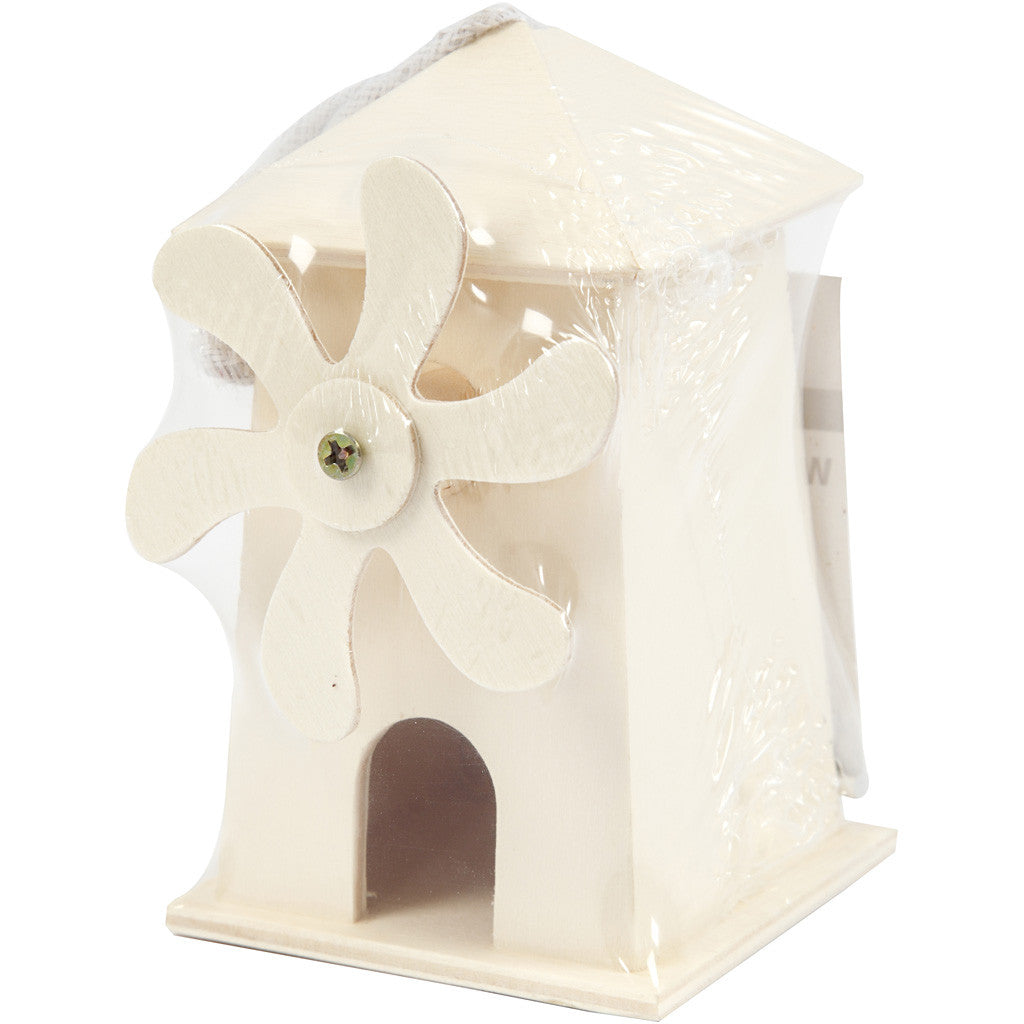 Creativ Company Windspiel – Ø 7 × 12 cm – Holz, mehrfarbig