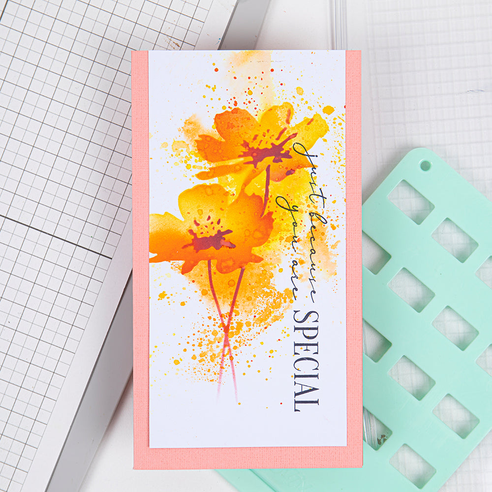 Sizzix Schablone – Blume – 150 × 150 mm
