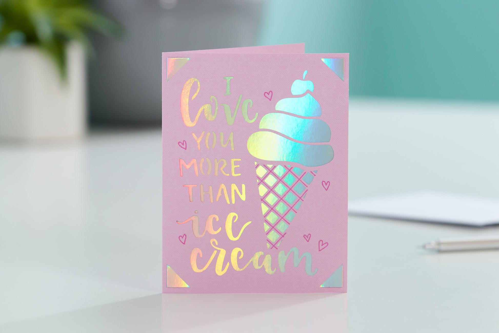 Cricut Grusskarte – 107 × 139 mm – Papier, 12er Pack