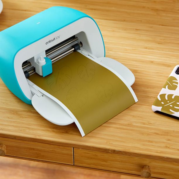 Cricut Smart Vinyl Klebefolie – glänzend, permanent, weiss – 13,9 × 609,0 cm – für Cricut Joy