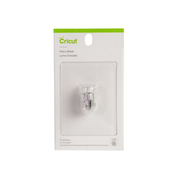 Cricut Ersatzklinge Wellenschnitt 2 mm, Silber – für Maker