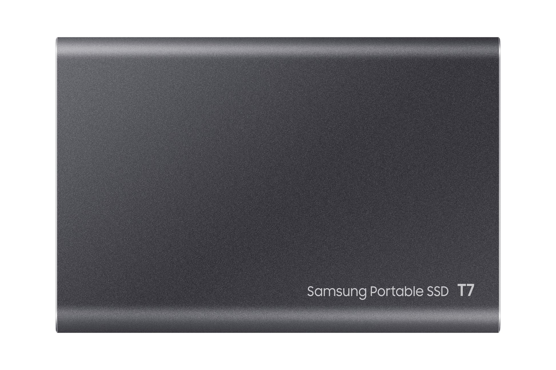 Samsung Portable SSD T7 – 2 TB, USB 3.2 Gen 2 (USB-C), 1'050/1'000 MB/s, AES-256 Hardwareverschlüsselung, Grau