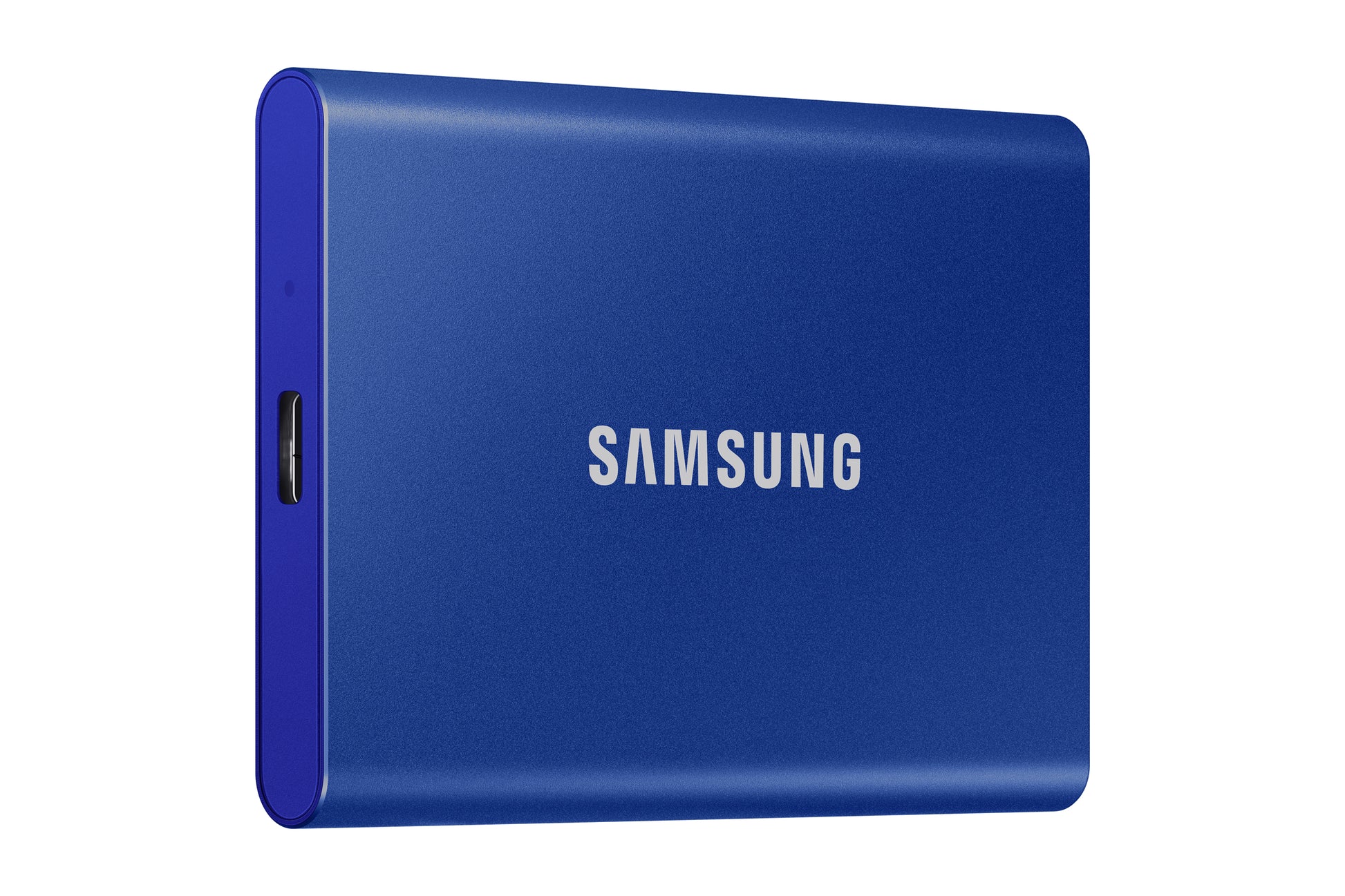 Samsung Portable SSD T7 – 500 GB, USB 3,2 Gen 2 (USB-C), 1'050/1'000 MB/s, Blau