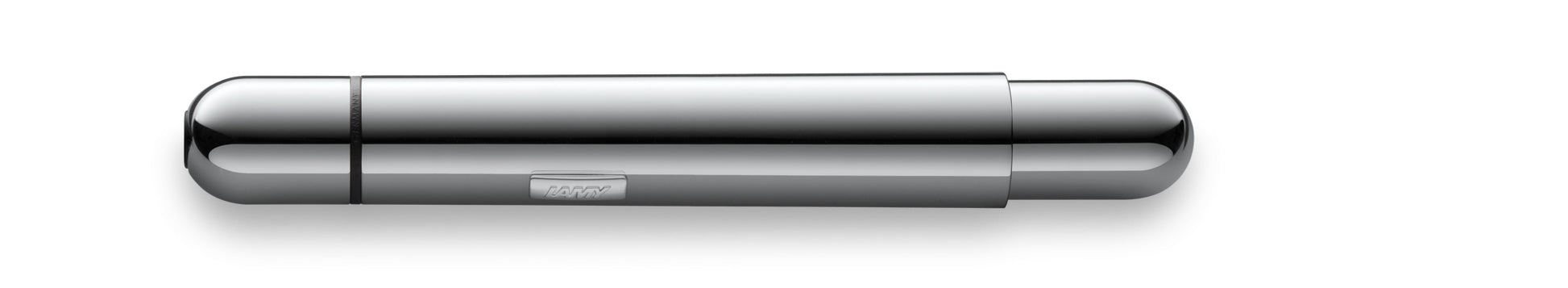 Lamy pico chrome Kugelschreiber – schwarz, medium, Druck, nachfüllbar
