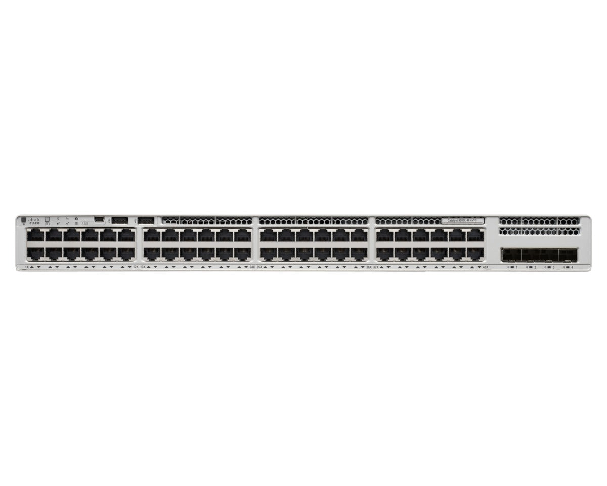 Cisco Catalyst C9200L – Verwalteter L3 Switch – 48× 10G, 4× 10G, 1U