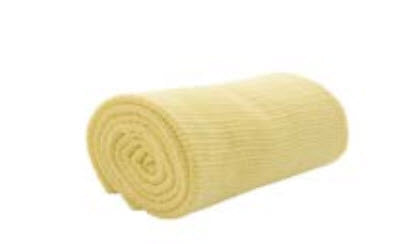Eskimo Wohndecke – 150 × 210 cm, Baumwolle, Hellgelb