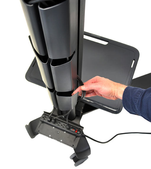 Ergotron StyleView – Trolley, motorisiert, drehbar
