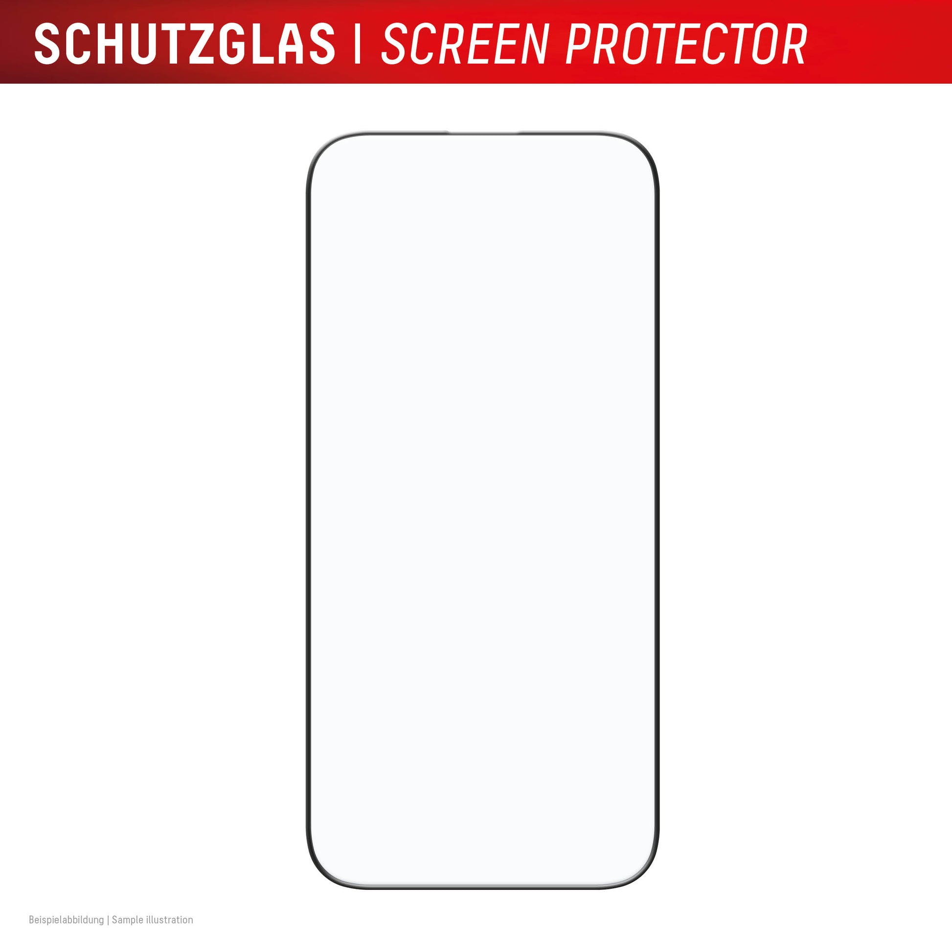 E.V.I. Displayschutz (Panzerglas), Full Cover – für iPhone Air – mit Applikator