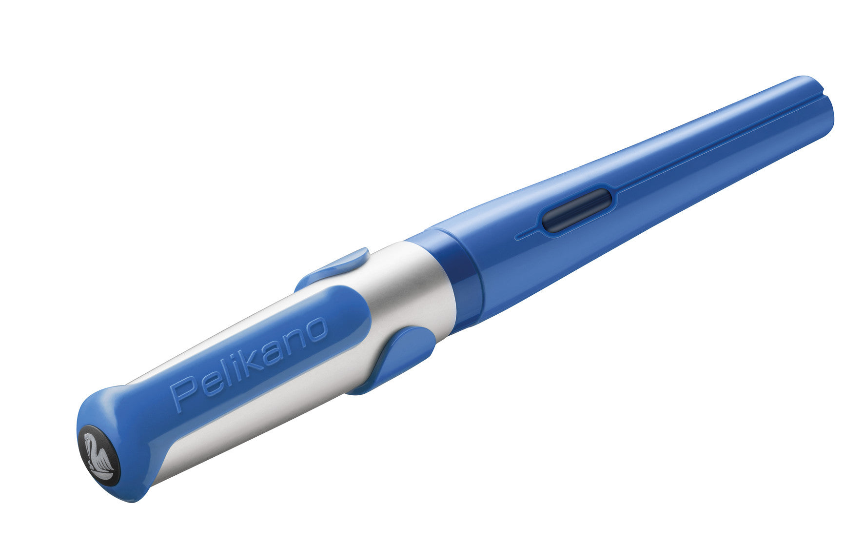 Pelikano – Federspitze F – für Rechtshänder – Blau – Patronen