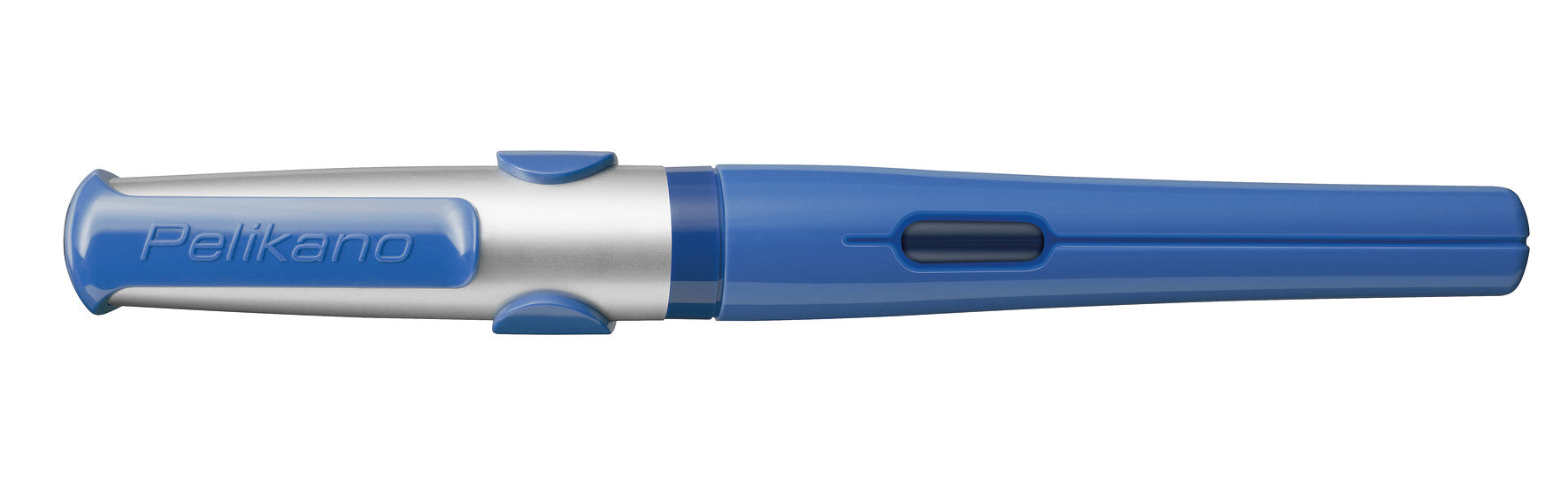 Pelikano – Federspitze M – für Rechtshänder – Blau – Patronen