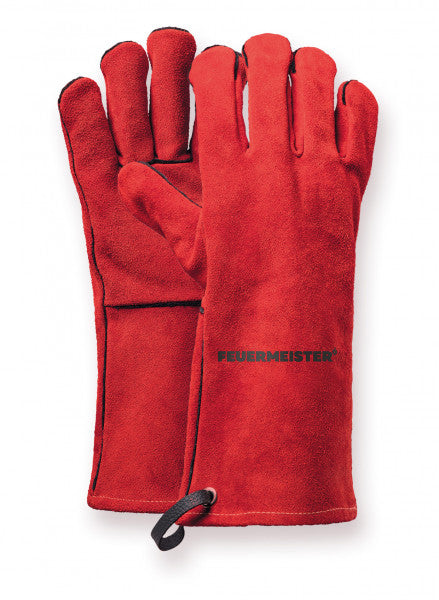 Feuermeister Arbeitshandschuhe G 3620 – Grösse 12 – Spaltleder, Kevlargarn – Rot