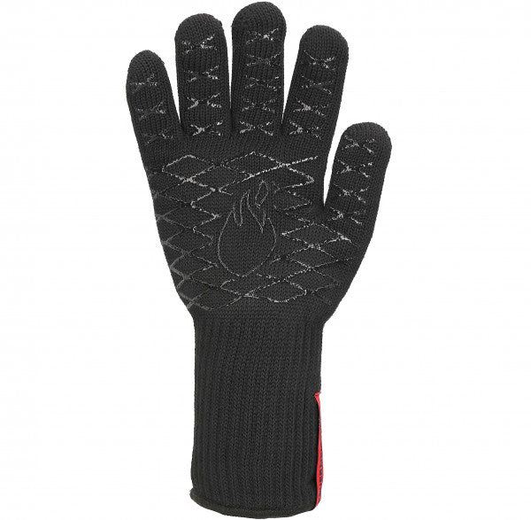 Feuermeister Hitzehandschuhe G 3623 – Grösse 12 – Aramid (Nomex), 500 °C, Schwarz, 33,5 cm