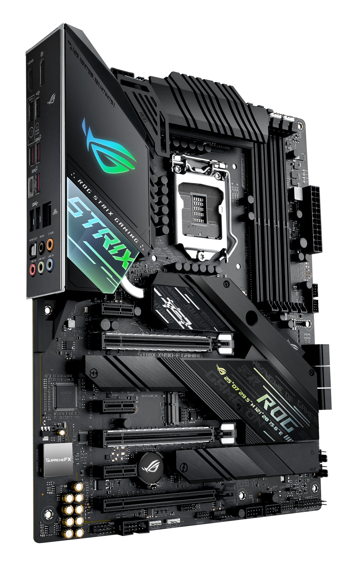 ASUS ROG STRIX Z490-F GAMING – Mainboard – LGA 1200, Intel Z490, ATX, DDR4