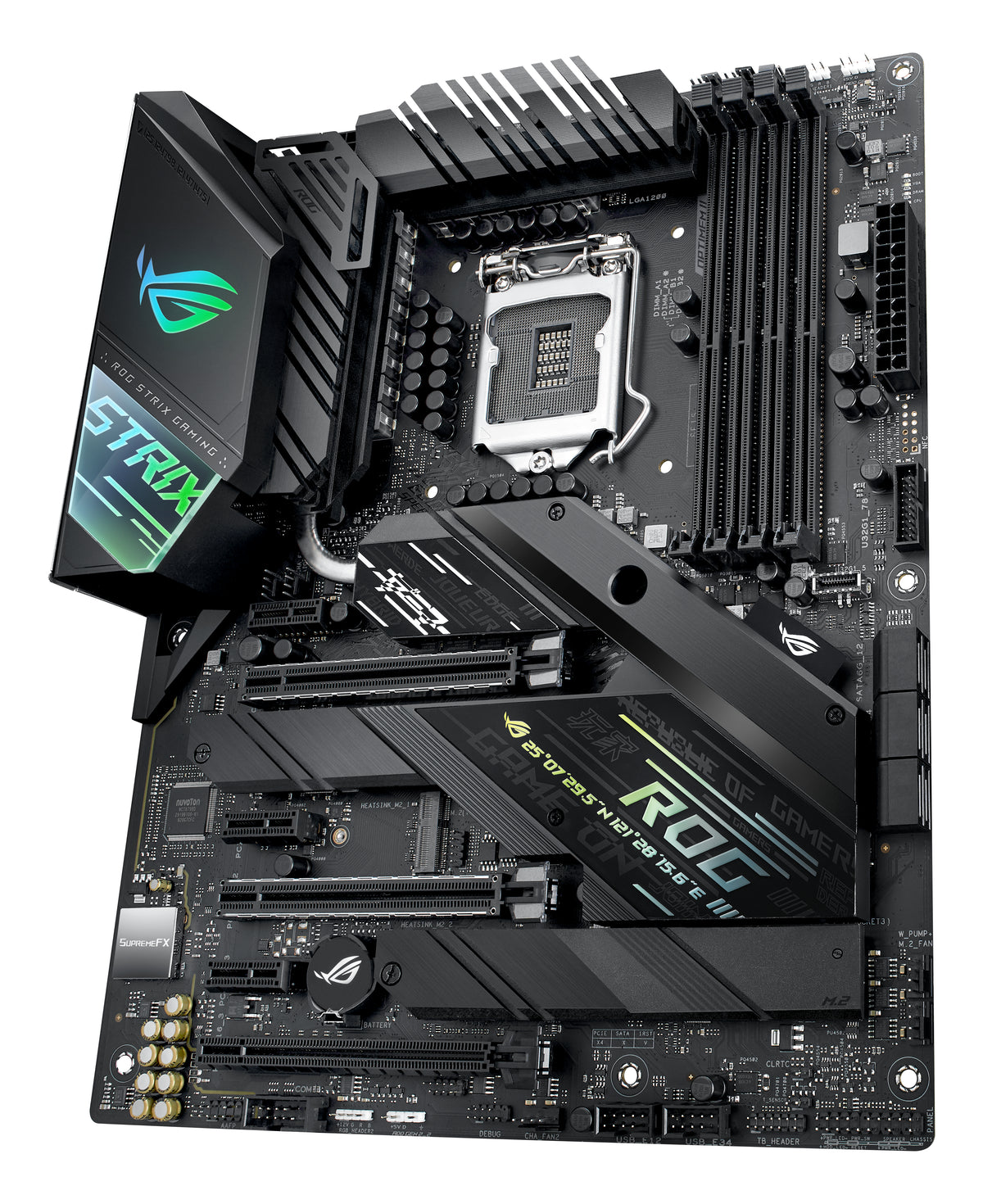 ASUS ROG STRIX Z490-F GAMING – Mainboard – LGA 1200, Intel Z490, ATX, DDR4