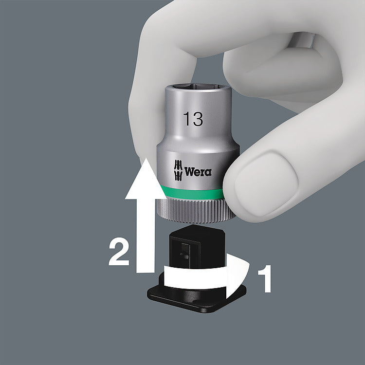 Wera Zyklop Metal Knarrensatz – Antrieb 3/8" – 8100 SB HF 1