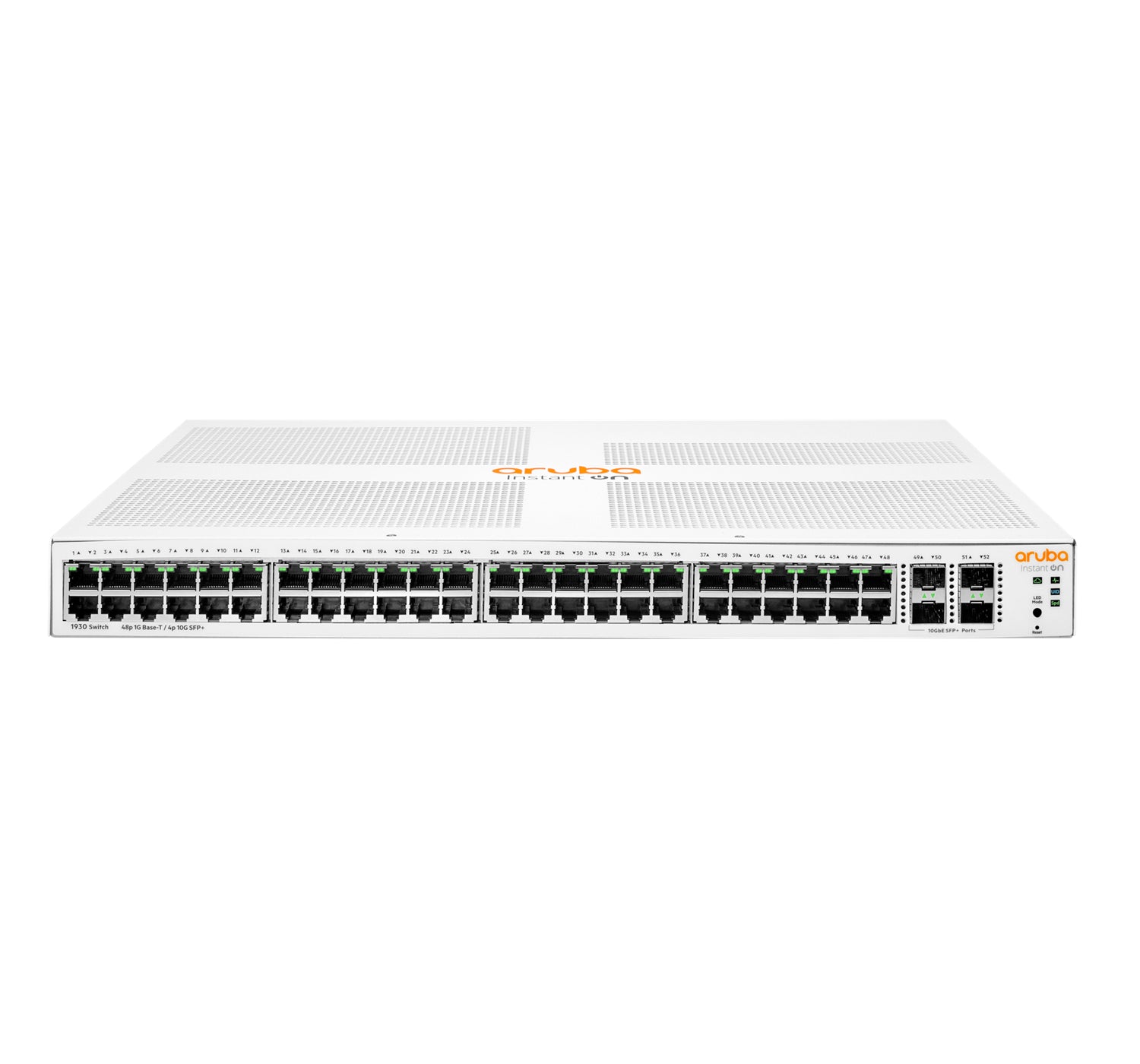 HPE Aruba Networking Instant On 1930 – Managed Switch – 48×GbE, 4×10G SFP+, L2+, 1U