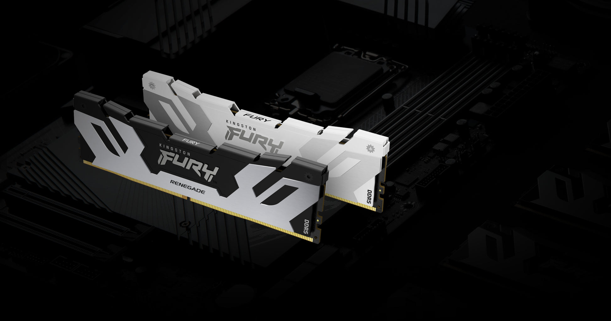 Kingston Technology Kingston Renegade Silver – 64 GB (2×32 GB) DDR5-6400 CL32, 288-Pin DIMM, XMP 3.0
