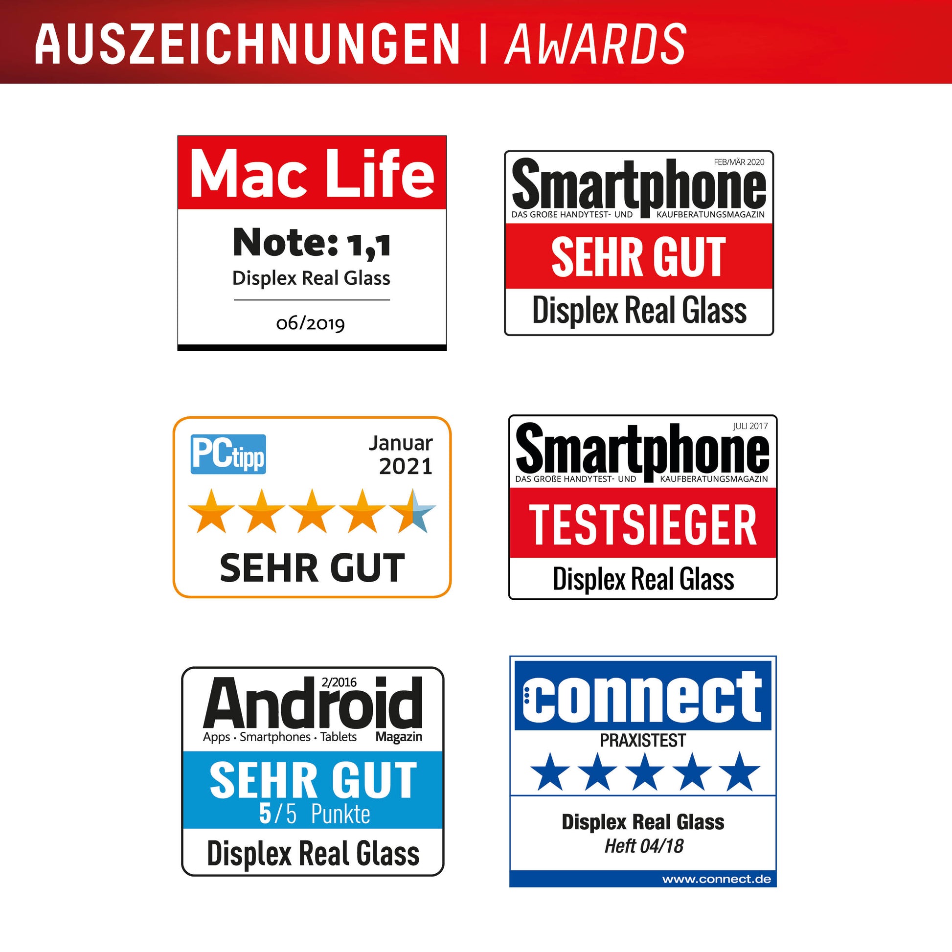Displex Displayschutz (Panzerglas), 10H – für Pixel 10 Pro – mit Applikator