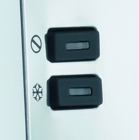 Graef Toaster TO 91 – 1 Scheibe, Langschlitz, Abtaufunktion, 880 W – Weiss/Edelstahl