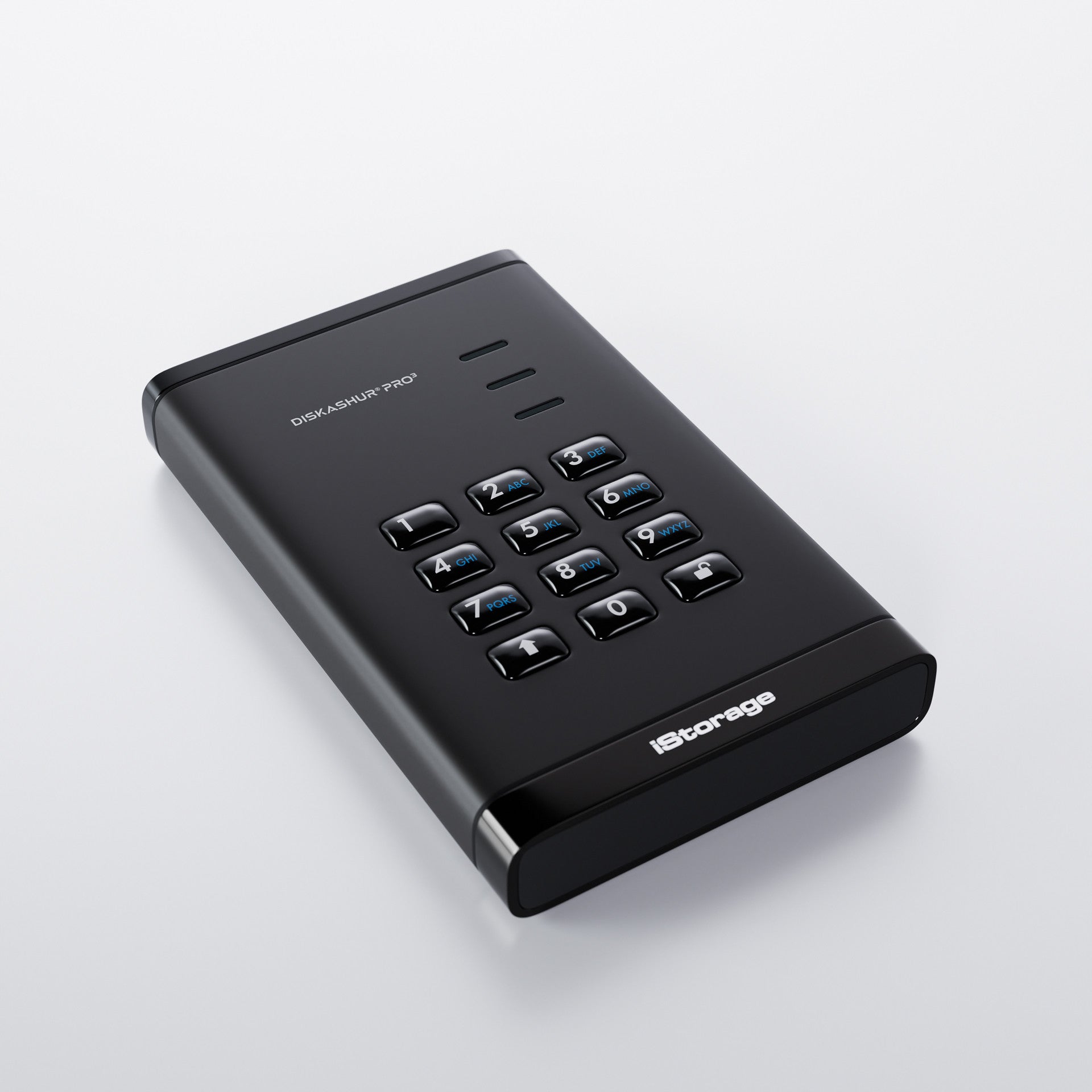 iStorage diskAshur PRO3 16 TB – für 2,5" SSD, USB 3.2 Gen1 (USB-C/USB-A)