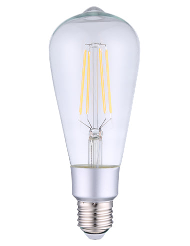 Shelly Smart-Leuchtmittel E27 Vintage ST64 – 750 lm, 2700 K, WLAN, dimmbar