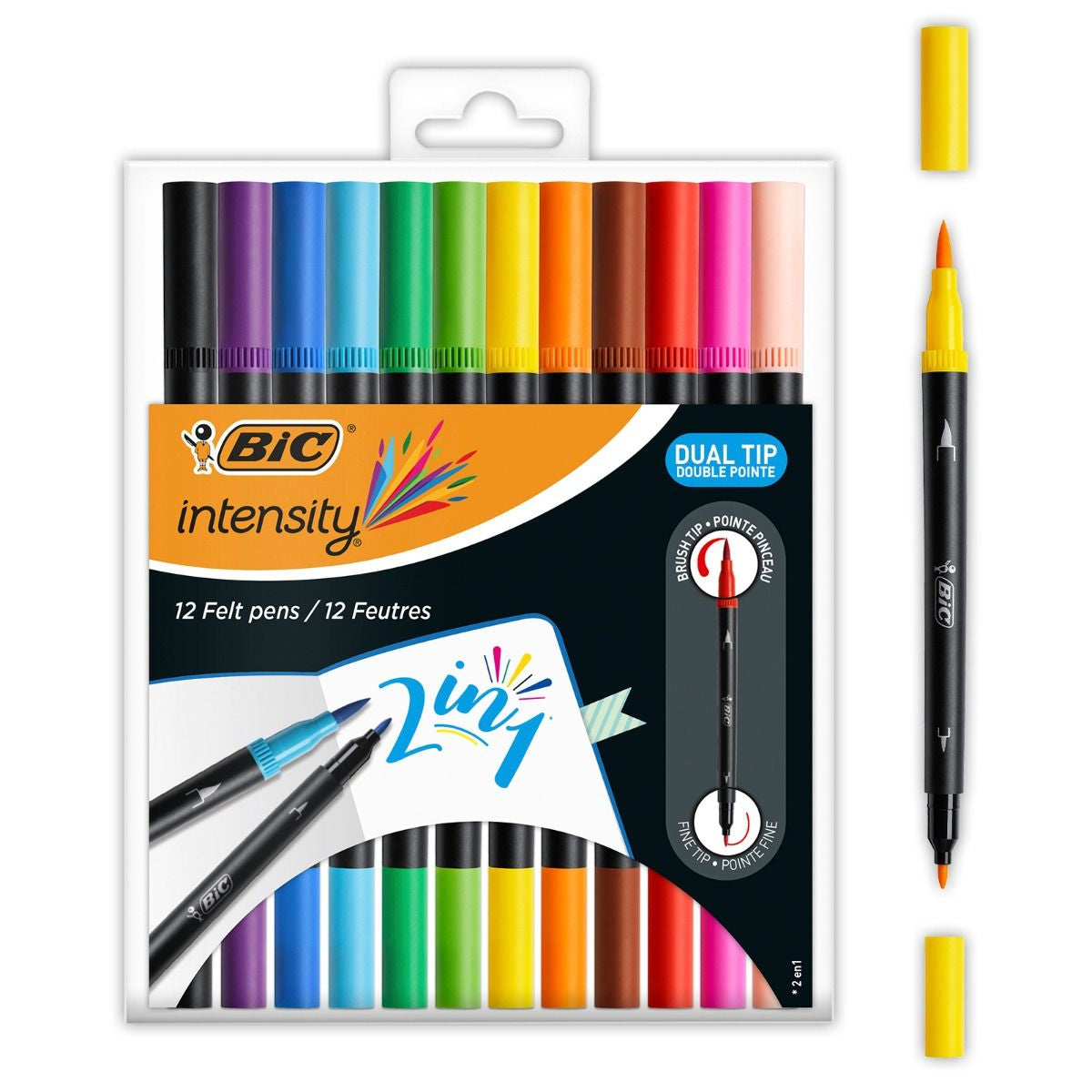 BIC Filzstifte, 12 Farben