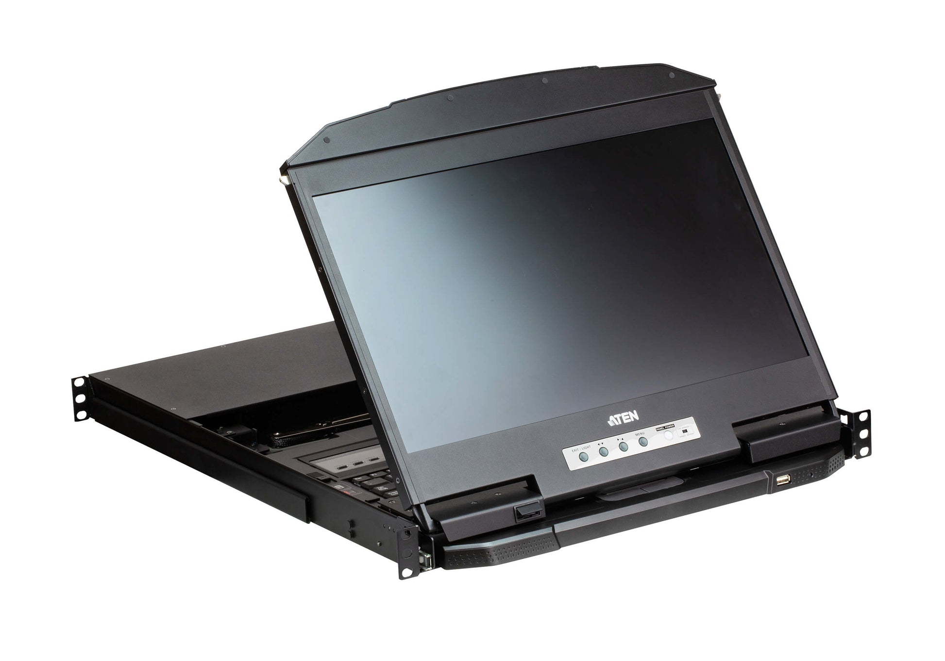 ATEN CL3884NW – KVM-Konsole (1U) – 18,5", 1920 × 1200, HDMI, USB