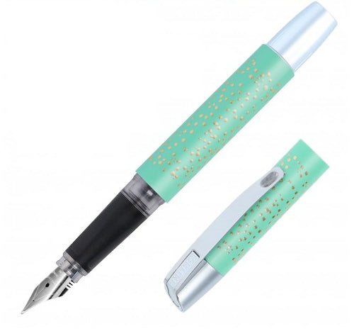 ONLINE Schreibgeräte ONLINE Campus Spotlights NeoMint – Füllfederhalter – M – Mint – Metall – 3er Pack
