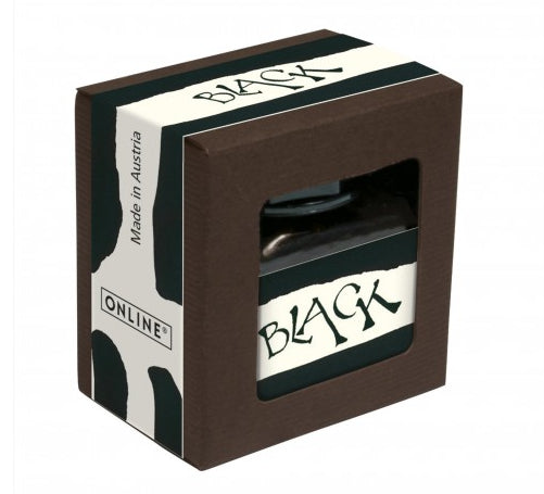 ONLINE Schreibgeräte ONLINE 17116/3 Tintenglas – Schwarz, 15 ml, 3er-Pack