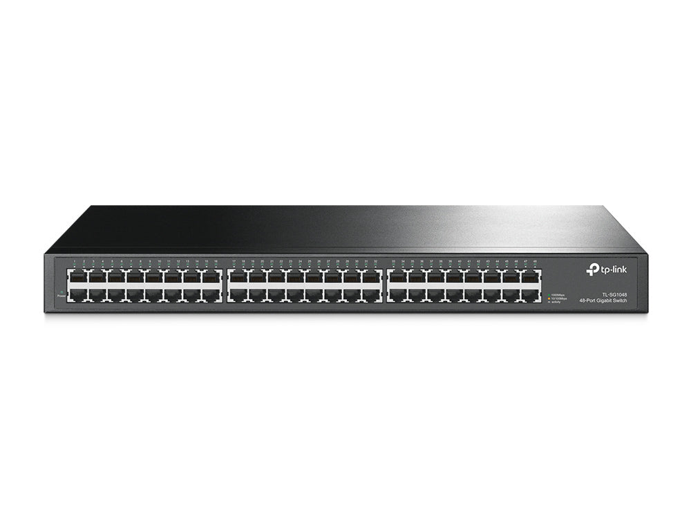 TP-Link TL-SG1048 – Unmanaged Switch – 48× 1G, 19", 1U