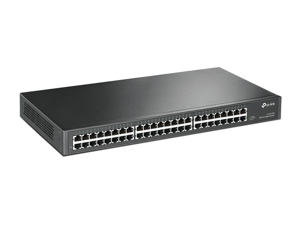 TP-Link TL-SG1048 – Unmanaged Switch – 48× 1G, 19", 1U