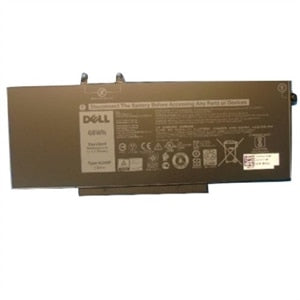 DELL Notebook-Akku – für Dell Latitude 5400/5500/3540 – 68 Wh, 4 Zellen – Schwarz