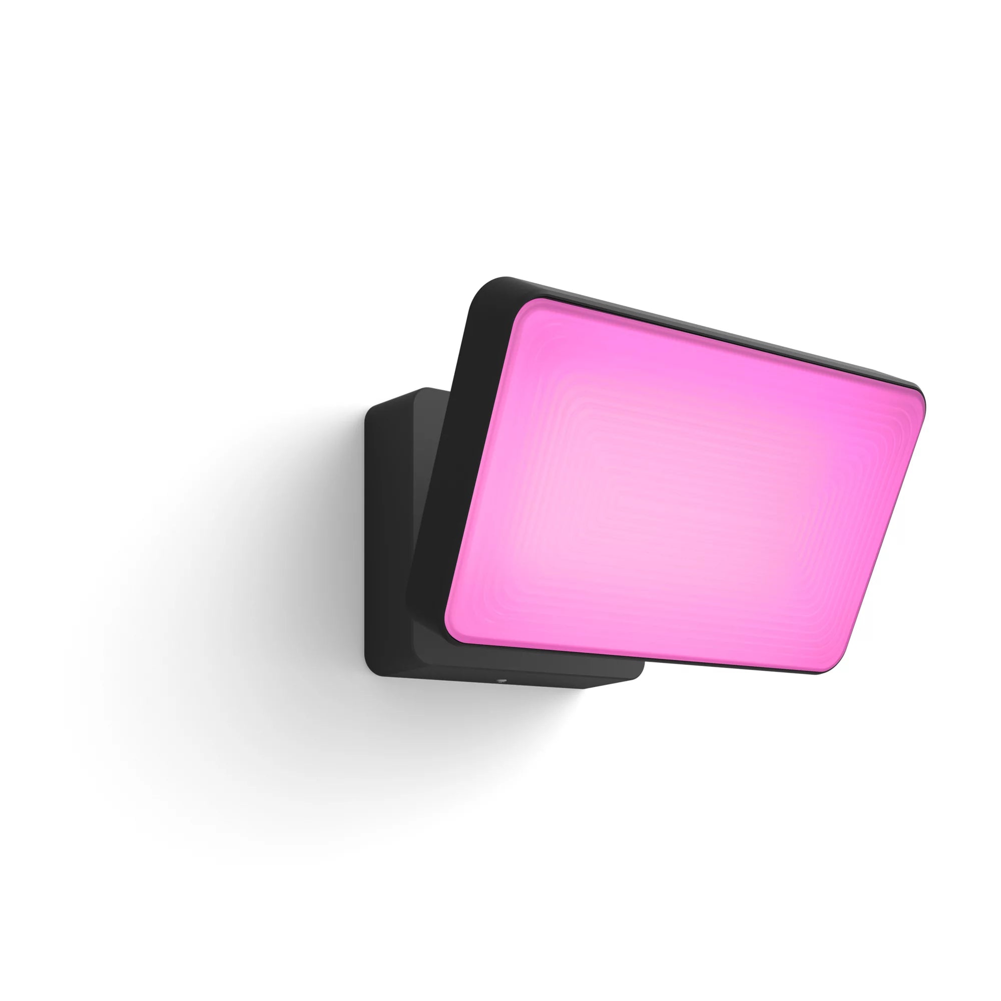 Philips by Signify Philips Hue Aussenwandleuchte – ZigBee – für Philips Hue – schwenkbar, dimmbar – Schwarz – Metall