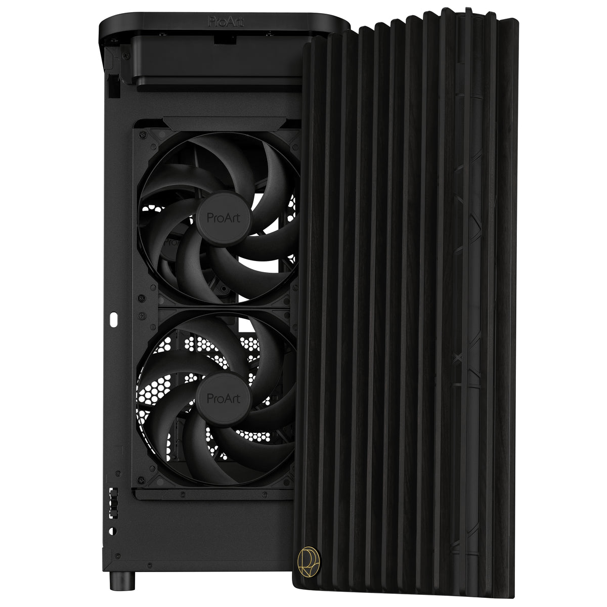 ASUS ProArt PA401 – PC-Gehäuse (Mid-Tower) – Schwarz, ATX, 315 mm, 2×3,5", 2×2,5", USB-C 3.2 Gen2x2