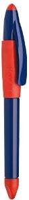 Schneider Schreibgeräte Schneider Base Ball – Tintenroller, schnelltrocknend, mit Kappe, 0,5 mm, Blau