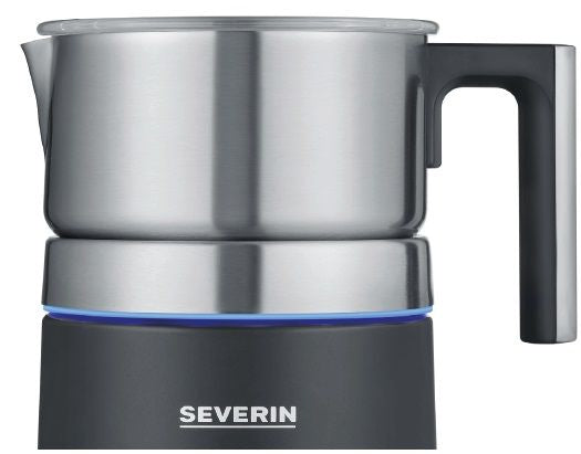 Severin Milchaufschäumer Spuma 700 Plus SM 3587 – 0,7 l, 500 W, spülmaschinenfest – schwarz/edelstahl