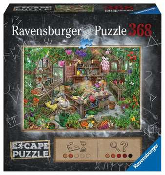 Ravensburger Puzzle Escape The Green House (Rätselpuzzle) – 368 Teile – ab 12 J.
