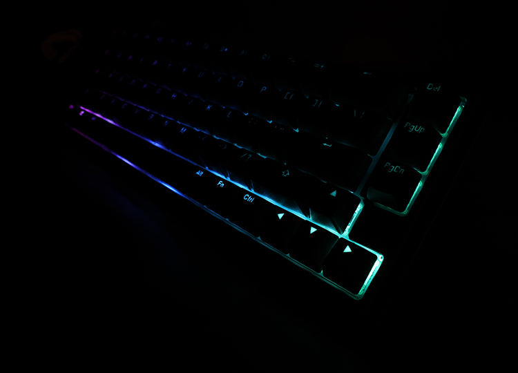 Ducky ONE 2 SF – Tastatur 65% – Mechanisch (Cherry MX Brown), RGB – Verkabelt USB-C – QWERTZ (CH)