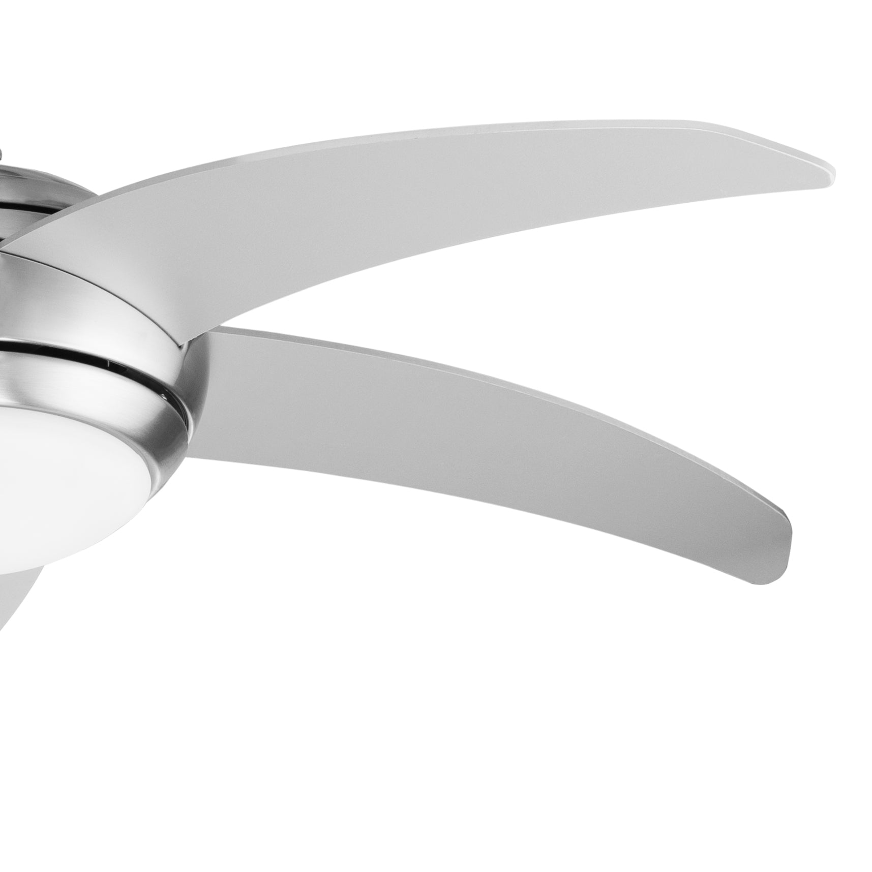 Tristar Deckenventilator – 112 cm, 60 W, Metall, Fernbedienung, Silber