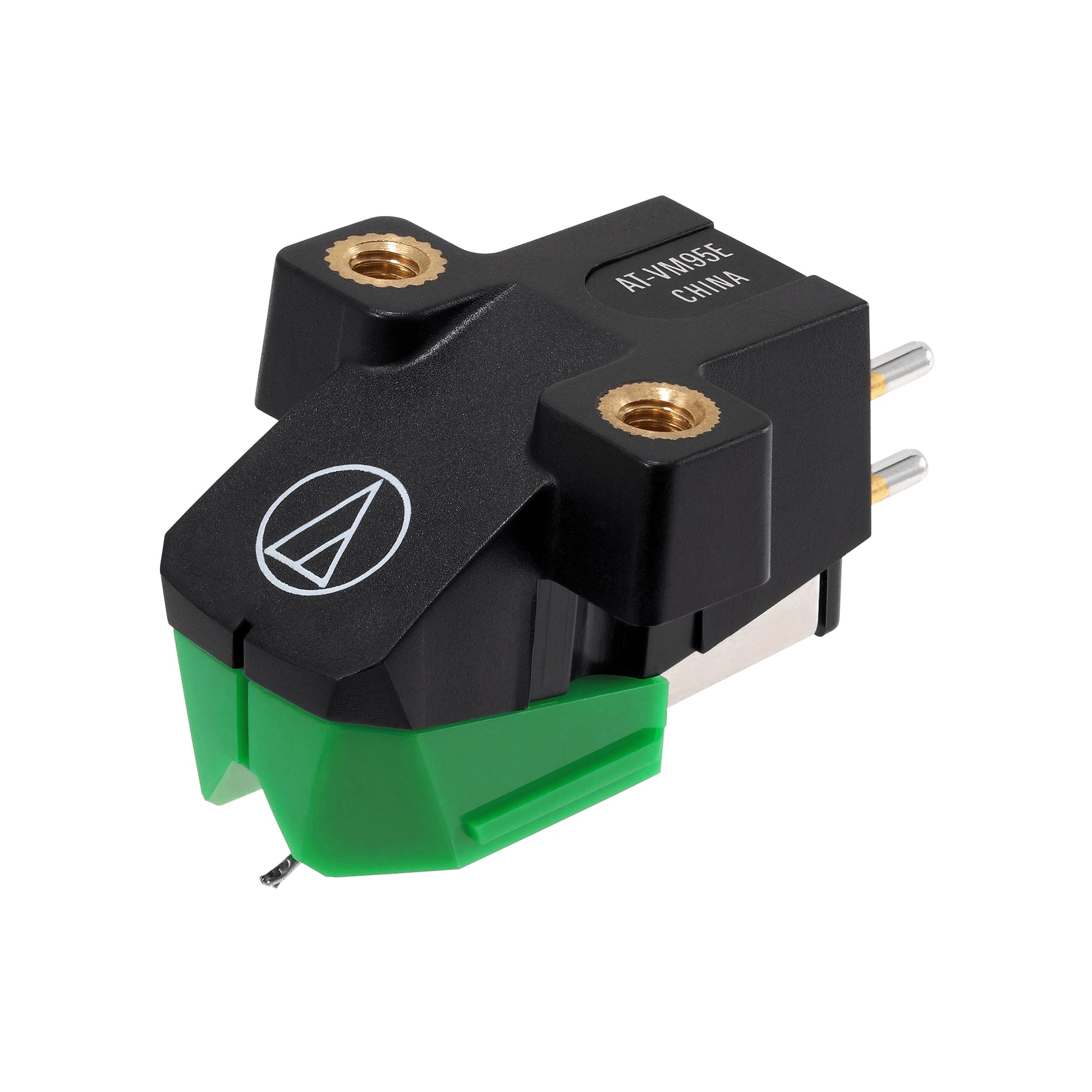 Audio-Technica AT-VM95E – Plattenspieler-Stiftkassette, elliptische Nadel, Silber, für VM95 Serie