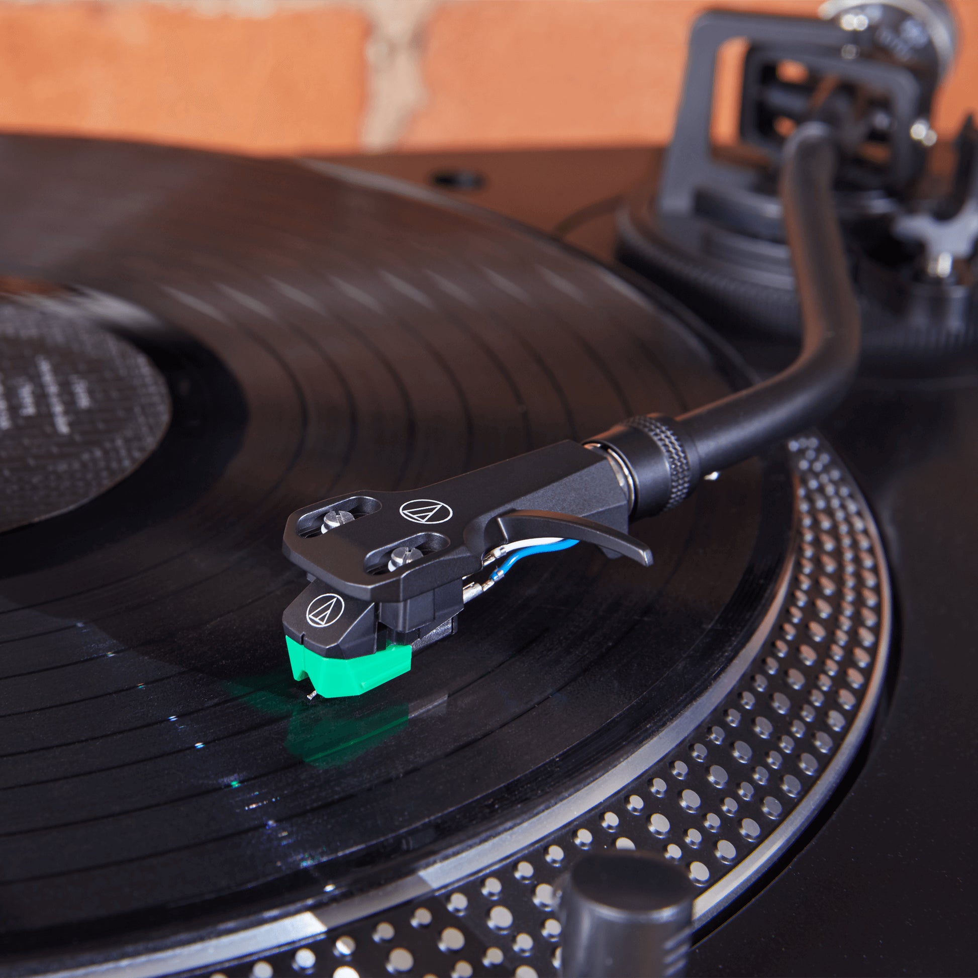 Audio-Technica AT-VM95E – Plattenspieler-Stiftkassette, elliptische Nadel, Silber, für VM95 Serie