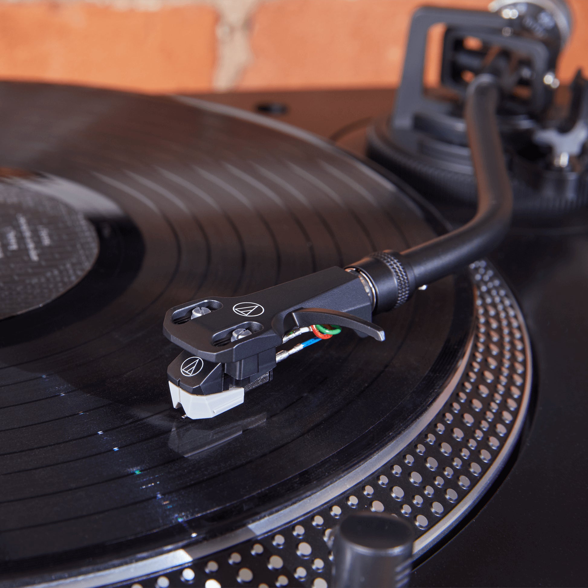 Audio-Technica AT-VM95SP/H – Tonabnehmer, inkl. Headshell, grau, für AT-VMN95-Serie
