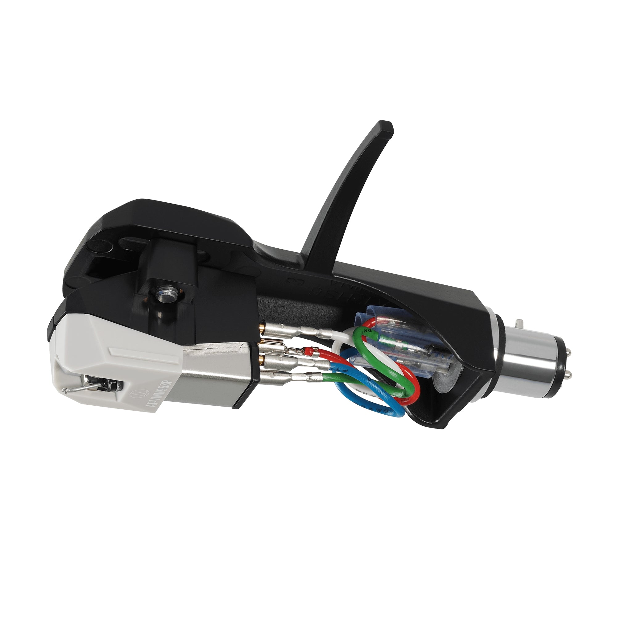 Audio-Technica AT-VM95SP/H – Tonabnehmer, inkl. Headshell, grau, für AT-VMN95-Serie