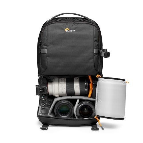 Lowepro Fastpack BP 250 AW III Kamerarucksack – 20,5 l, für Laptop bis 13", Regenhülle