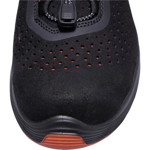 Uvex 1 G2 Sicherheits-Halbschuh S1 SRC – schwarz/orange – Grösse 45, Weite 11