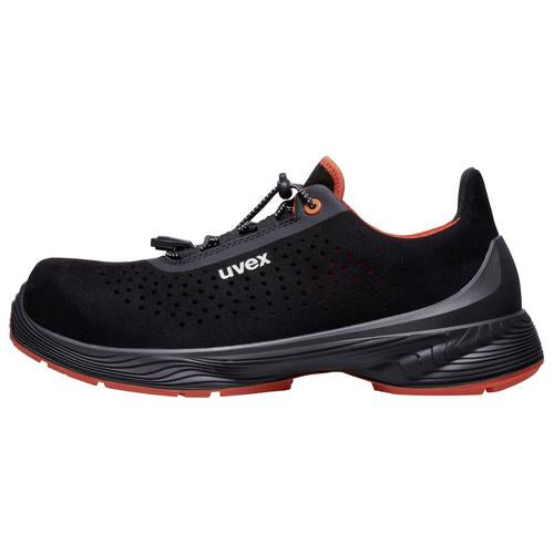 Uvex 1 G2 Sicherheits-Halbschuh S1 SRC – Schwarz/Orange – Grösse 41, Weite 11