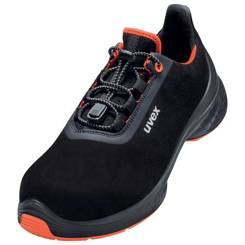 Uvex 1 G2 Sicherheits-Halbschuh S2 SRC – schwarz/orange – Grösse 39, Weite 11