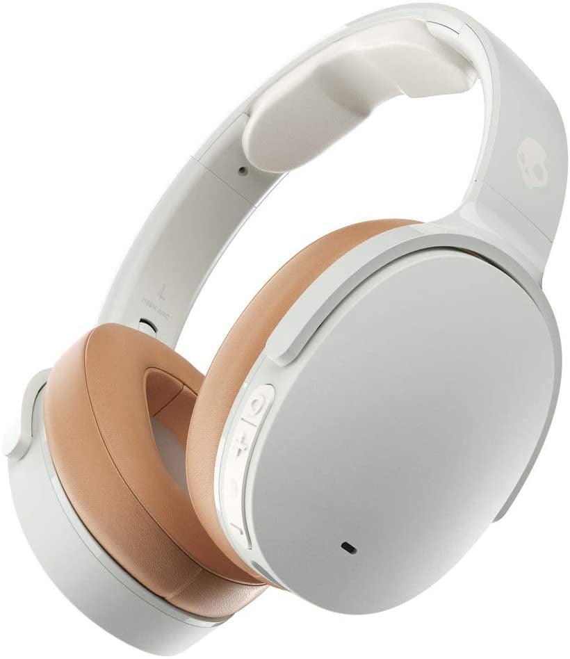 Skullcandy Hesh ANC Over-Ear Kopfhörer – Stereo, Kabel + BT, ANC, Weiss, BT 5.0